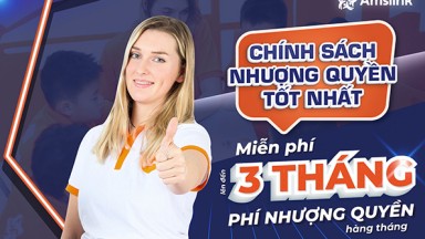 HỖ TRỢ MÙA DỊCH VỚI CHÍNH SÁCH ƯU ĐÃI NHƯỢNG QUYỀN TỐT NHẤT 